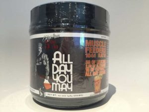 Rich Piana 5% Nutrition ALLDAYYOUMAY