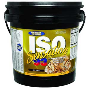 Ultimate Nutrition ISO Sensation 93 Whey Protein