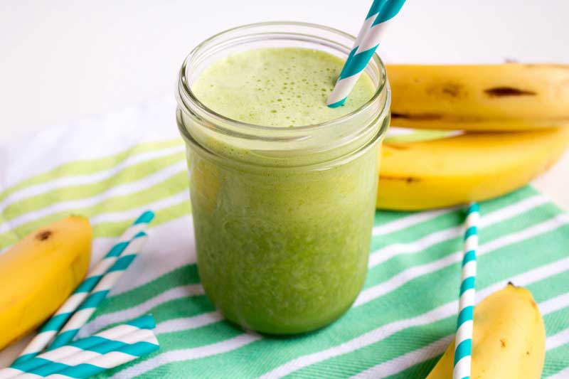 Delicious Spinach Protein Shake