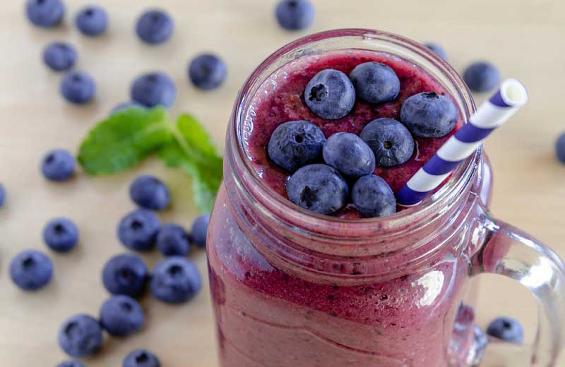 Acai Blueberry Blast Smoothie