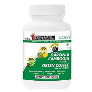 Biosys Garcinia Green Coffee Garcinia Cambogia Maximum Hca