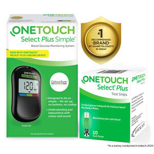 OneTouch Select Plus Simple Glucometer